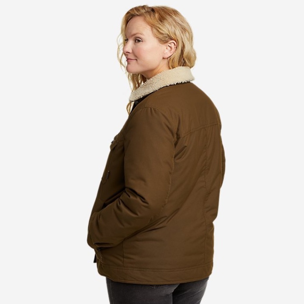 EDDIE BAUER WOMEN’S SIZE MEDIUM MOUNTAIN OPS TRUCKEE DOWN JACKET - Picture 13 of 15